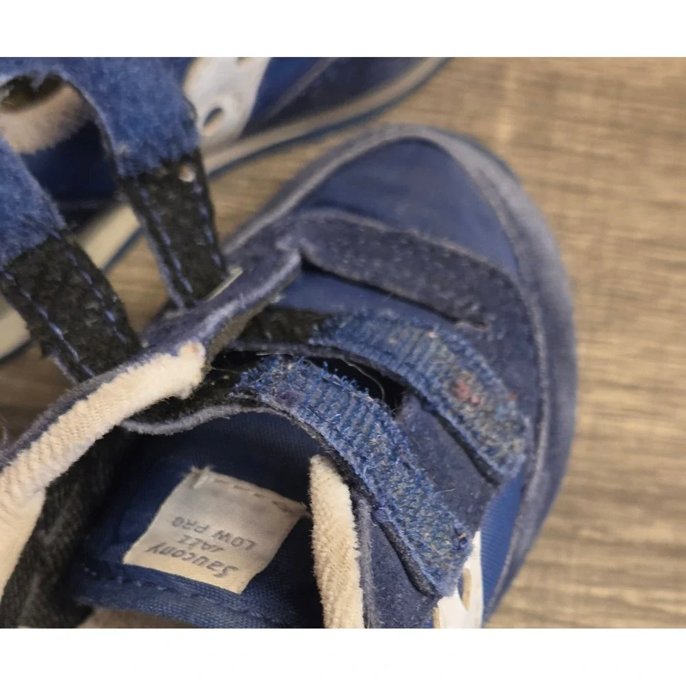 Saucony Jazz H&L Sneakers Shoes Baby Size 6.5 Blue